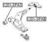 ASVA 1201-SPAS Control Arm-/Trailing Arm Bush